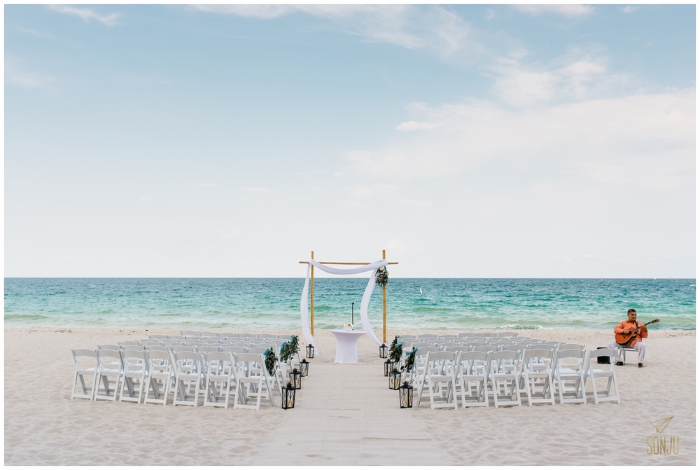 Pelican Grand Resort Fort Lauderdale Florida Beach wedding 