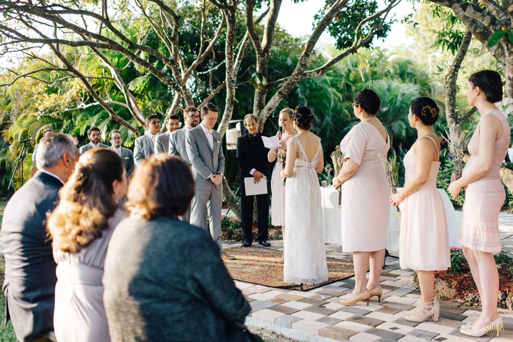 Miami intimate wedding photography