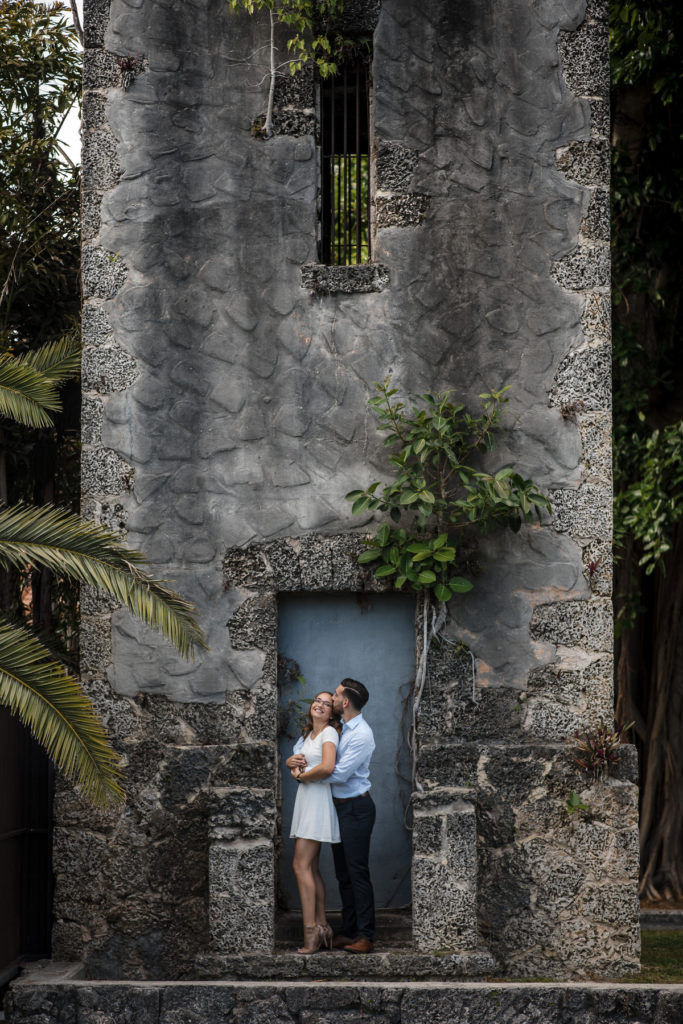 Coral Gables Engagement session at Wayside Park