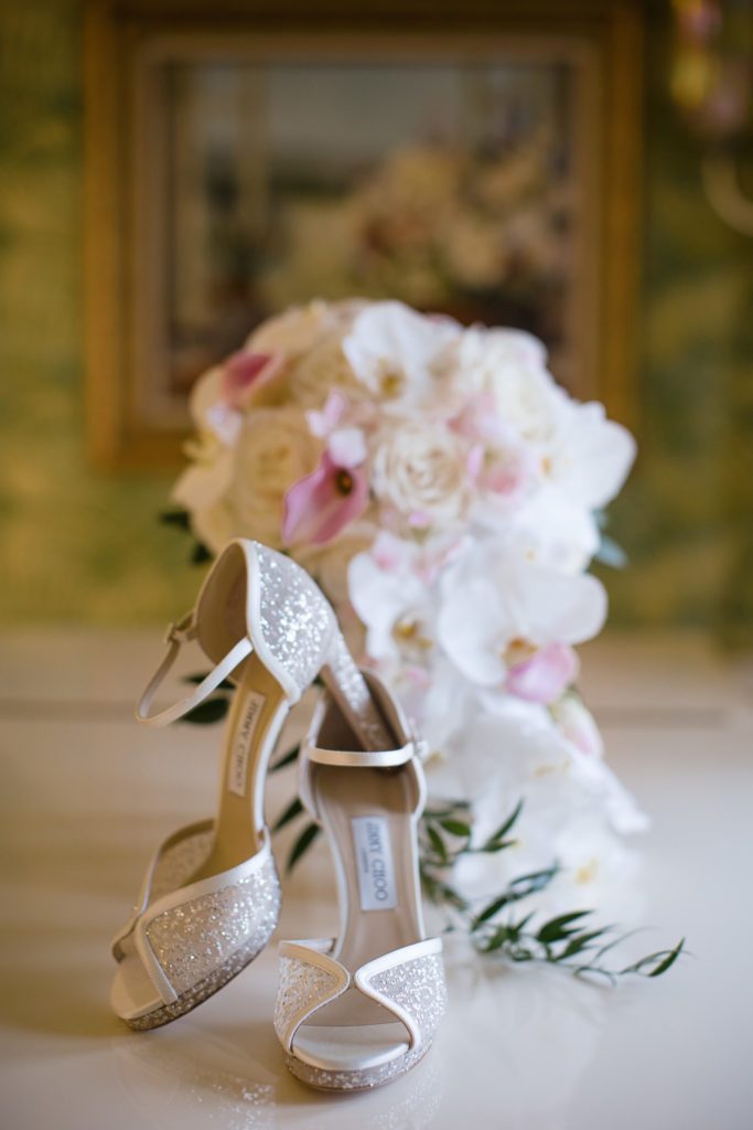 Bridal details for a wedding at the Colony Palm Beach